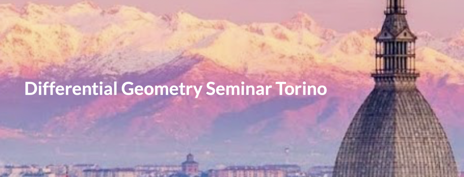 Differential Geometry Seminar Torino